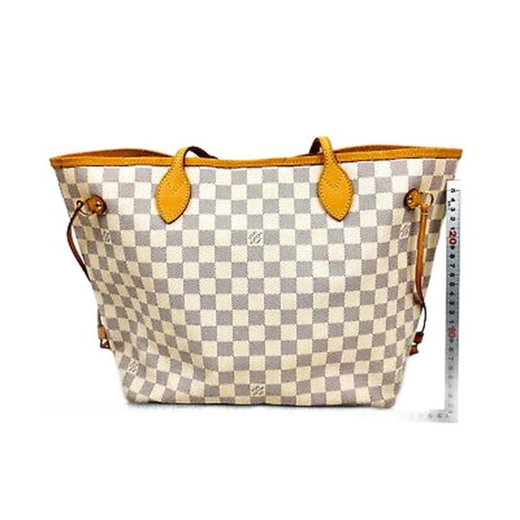 Auth Louis Vuitton Neverfull Mm Damier #44150L55 - Picture 3 of 10